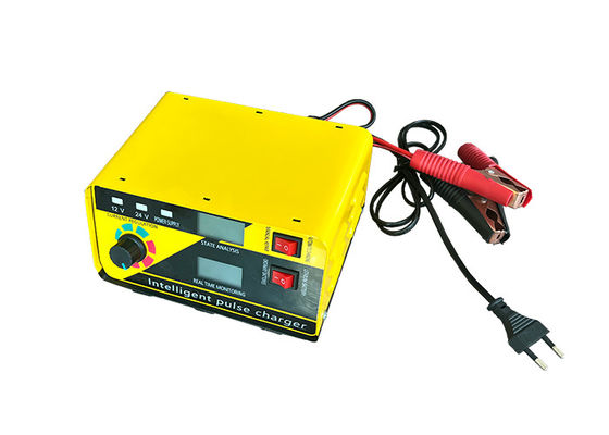 Lithium Motor Batterie Ladegerät Paulse Reparatur für alle Fahrzeugbatterien mit Digital Display Automatisches Batterie Ladegerät