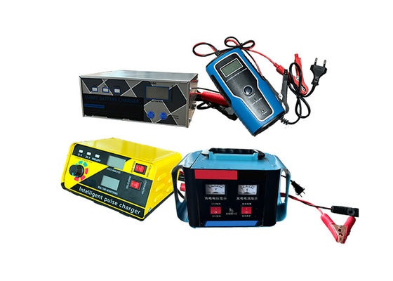 12V/24VBlei-Säure/Lithium-Portable Motor Batterie Ladegerät Automatische Steuerung Stromversorgung Adapter Led/Lcd-Display